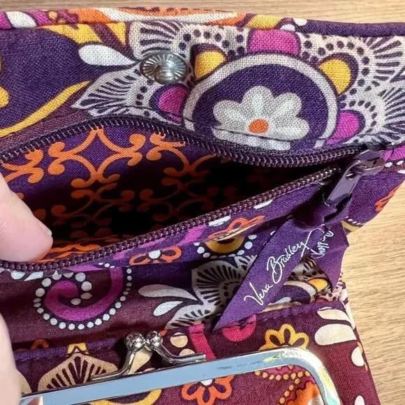 Vera Bradley Quilted Floral Wallet - Picture 5 of 8